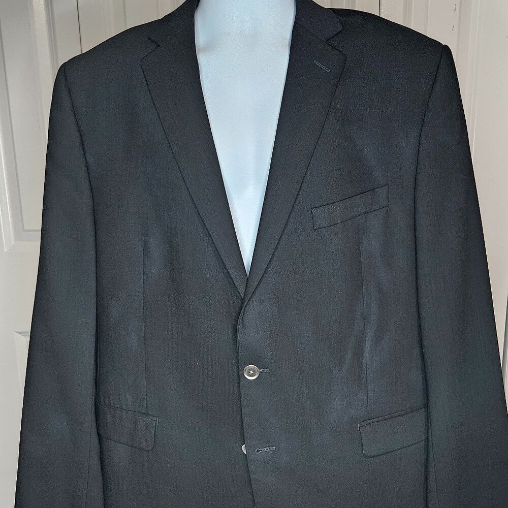 Calvin Klein Suit Jacket, Black. 44R